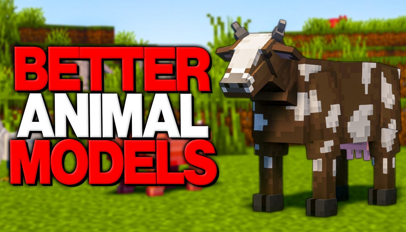 Better Animal Models mod de mejora de mobs
